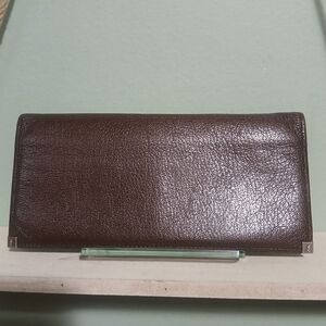Yves Saint Laurent Leather Long Wallet